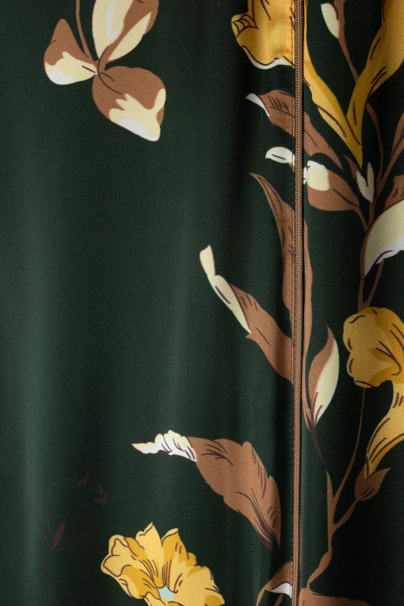MATCHING ELOISE SILK PRINT SIDE WRAP SKIRT