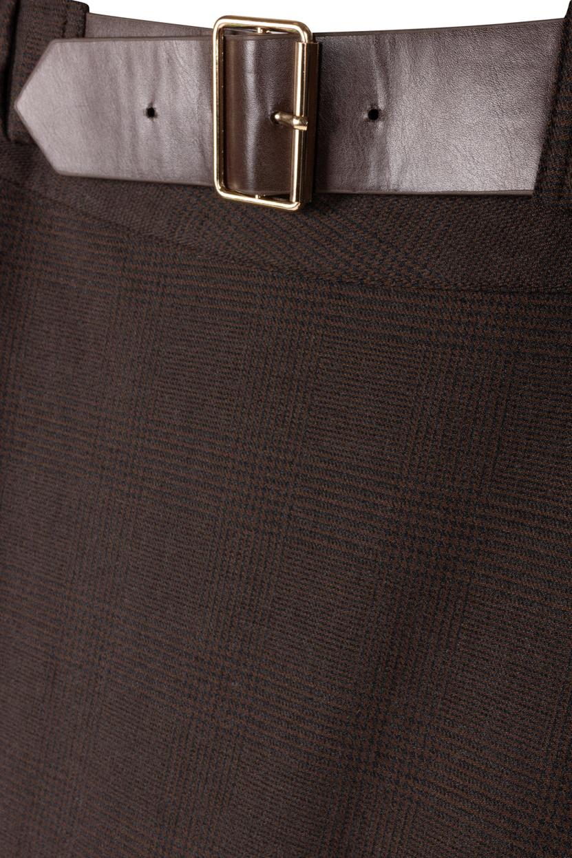 ELASTIC BELT WAISTED SKIRT