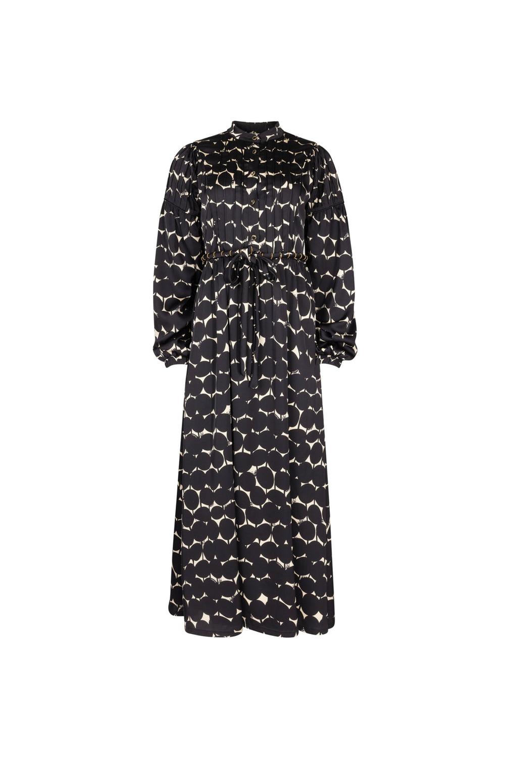 OVERSIZED POLKA DOT MAXI DRESS