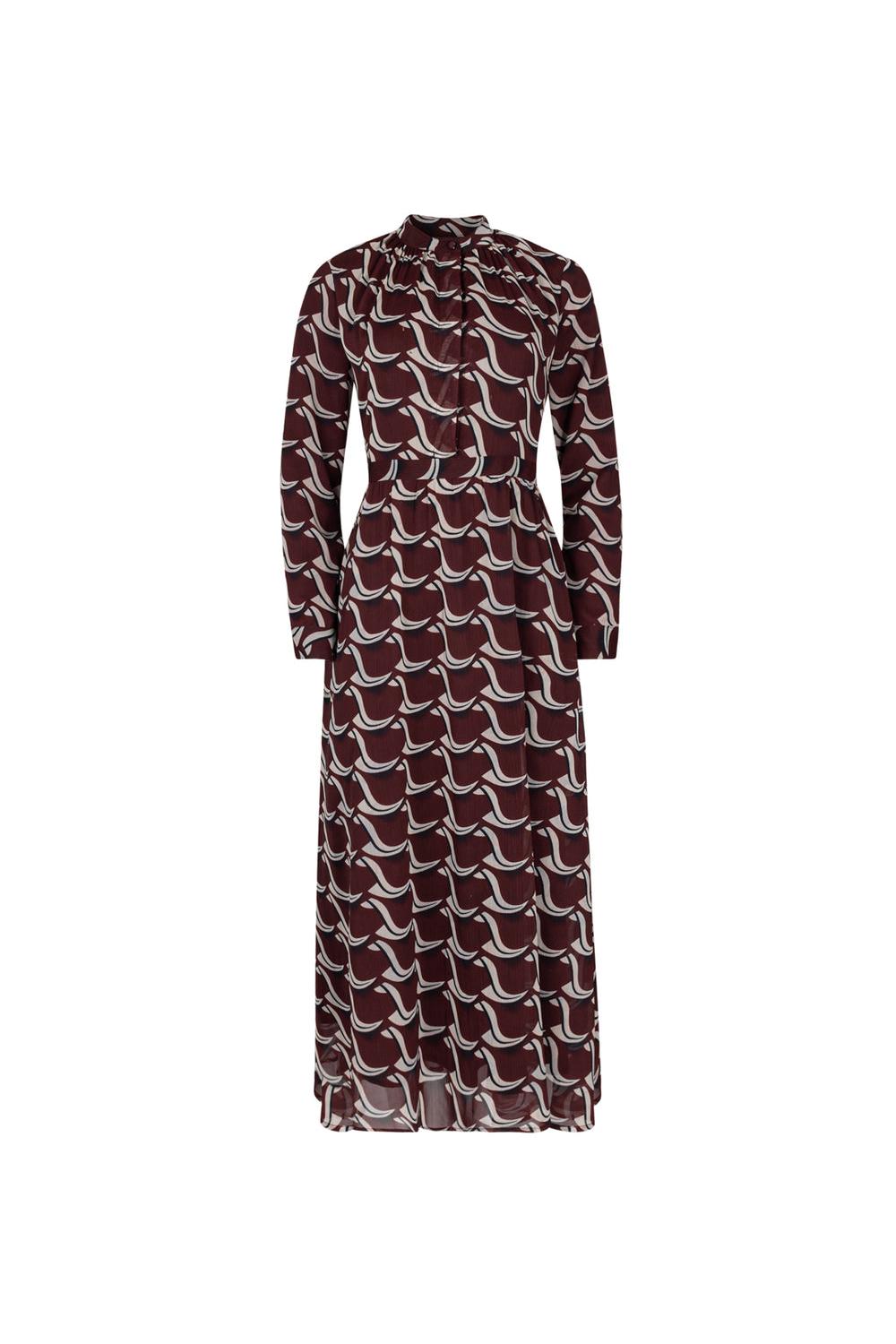 SILKY PRINT DRESS