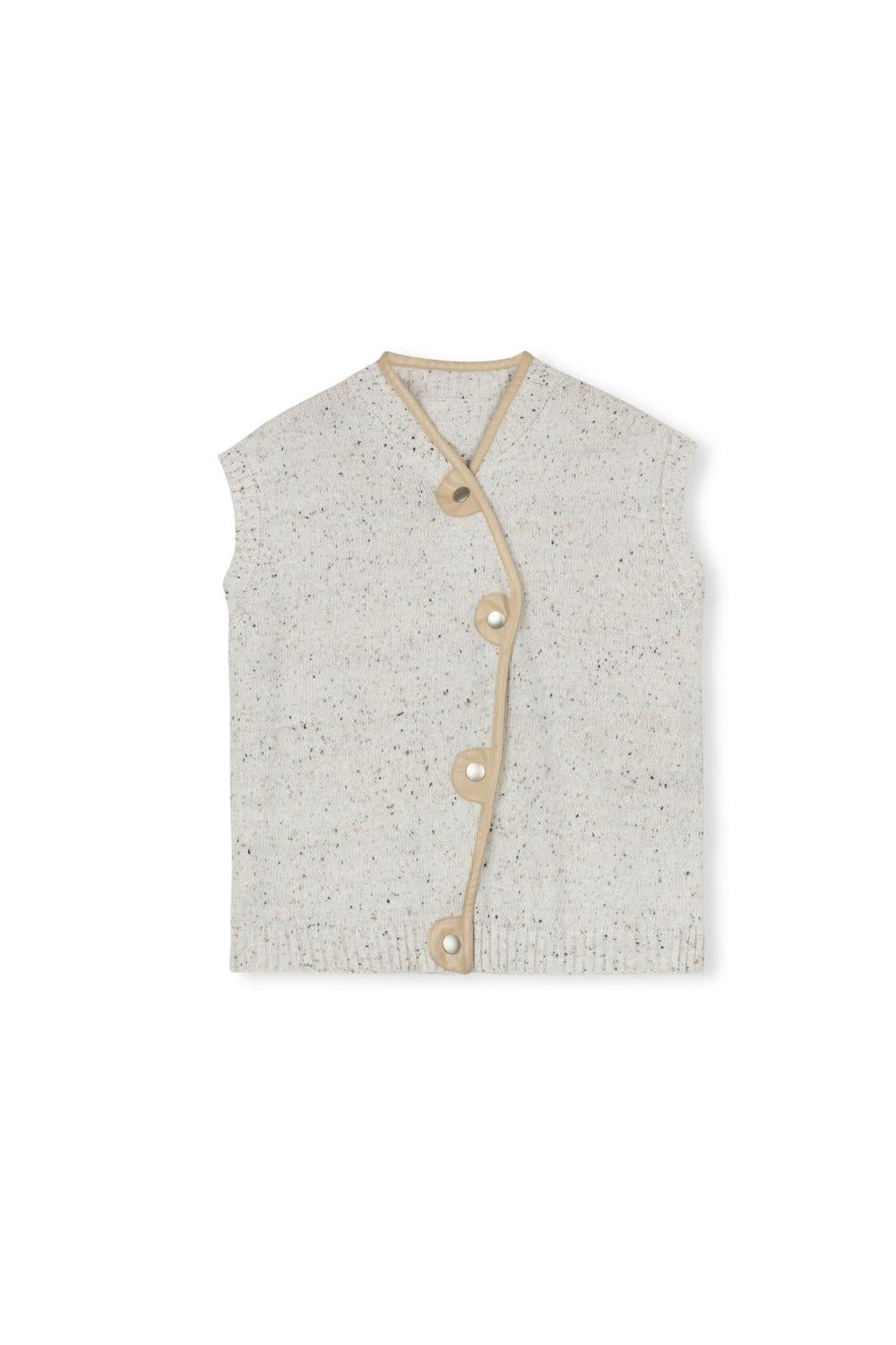 DOBY SPECKLED KNIT VEST