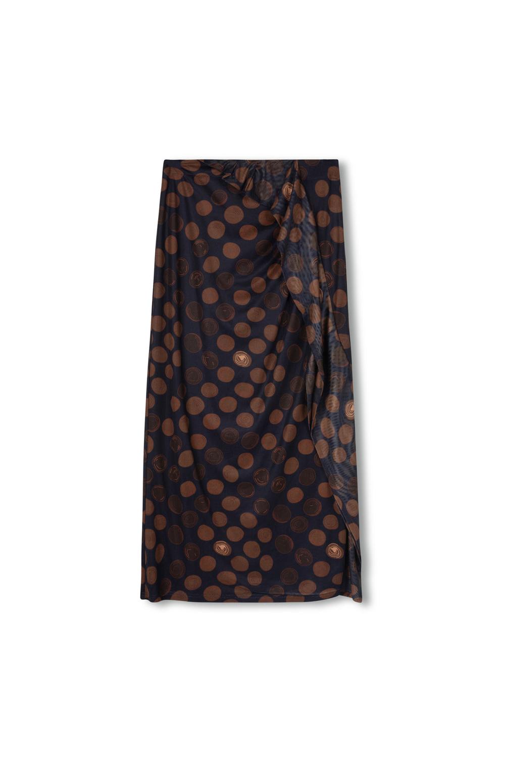 MATCHING SELMAN MESH MAXI SKIRT