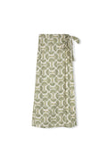 MATCHING GEOMETRIC WRAP SKIRT