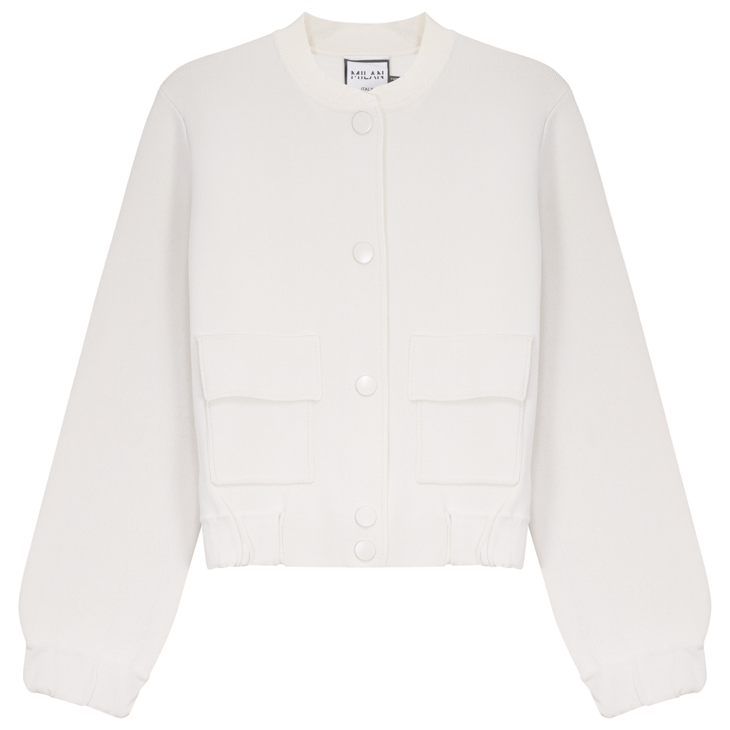 LOL WB6CM2122TE knit jacket in cream