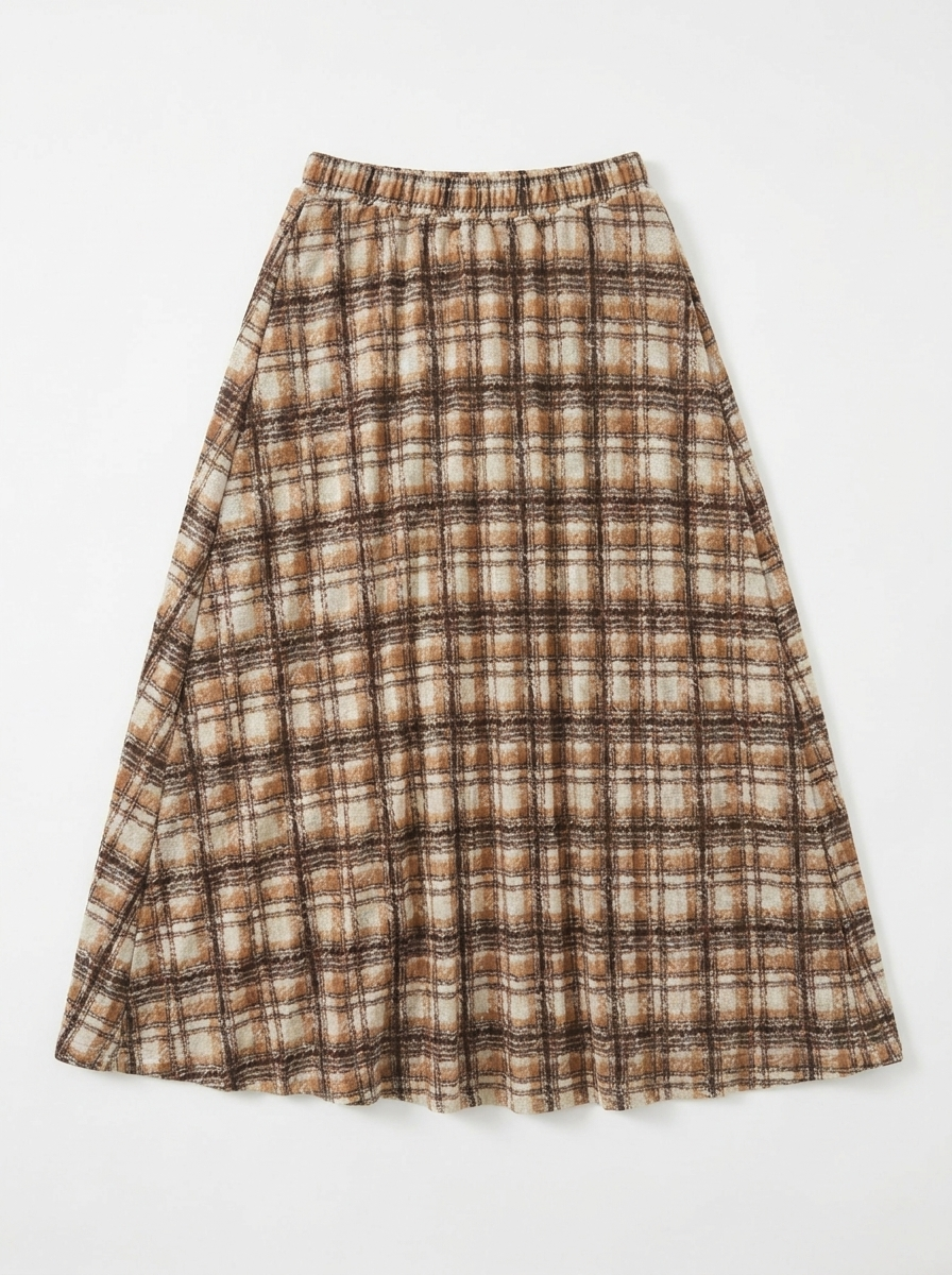 MATCHING SUNBURST PLEAT PULL ON SKIRT