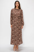 PRINT DRESS - FLORAL