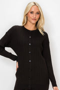 CABLE CARDIGAN - BROWN