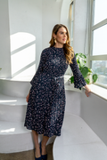 JENNA 2.0 MICRO PLEATED CHIFFON DRESS