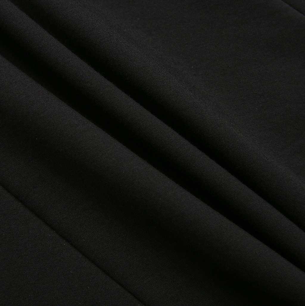 Black Seam Aline Skirt – W-29788