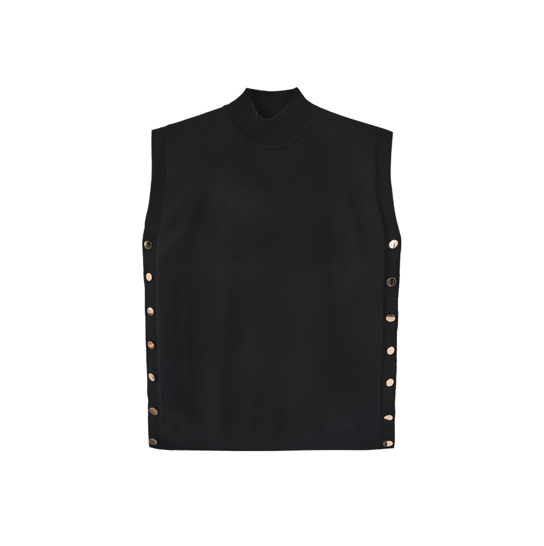 Brick Buttoned Vest – W-29349