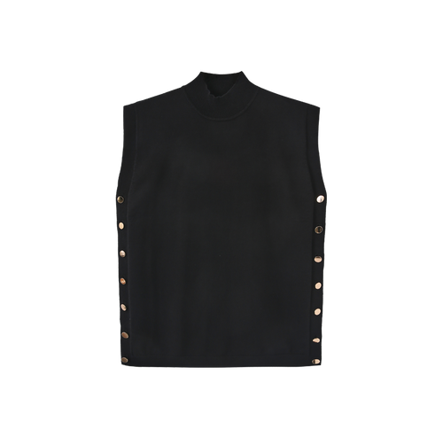 Brick Buttoned Vest – W-29349