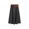 Paneled Pocket Skirt – W-28819