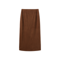 Jake Suede Seam Skirt – W-26912