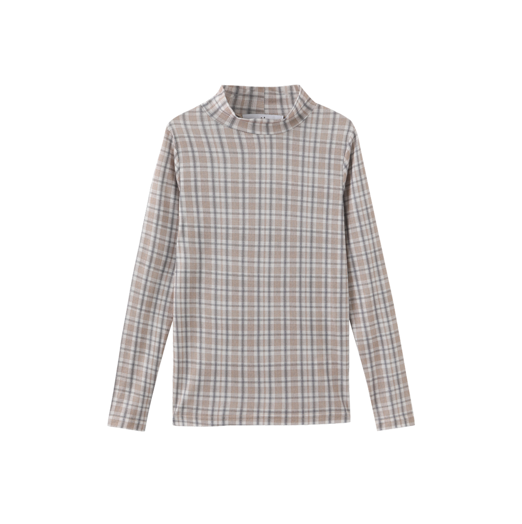 Printed Layering Mock Neck – C-28521