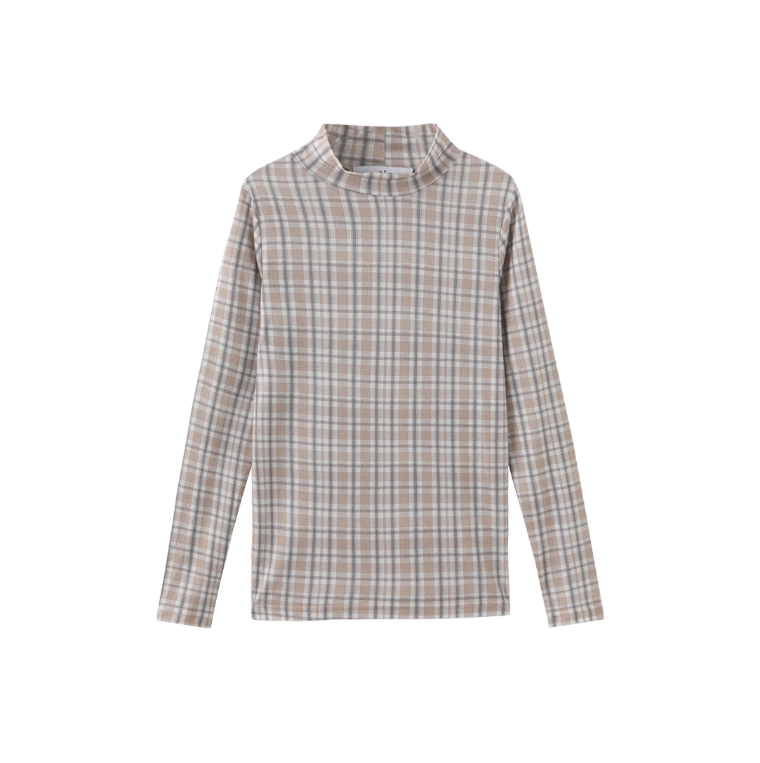 Printed Layering Mock Neck – C-28521