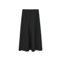 Silk Seam Detailed Skirt – W-27821