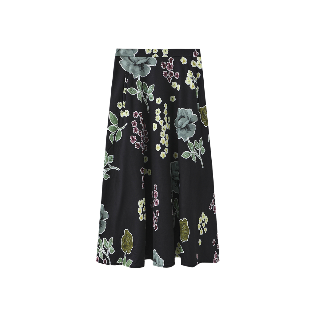 Big Print Flower Skirt – C-23423