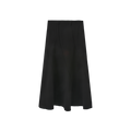 Black Seam Aline Skirt – W-29788