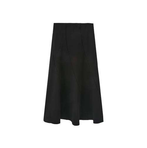 Black Seam Aline Skirt – W-29788