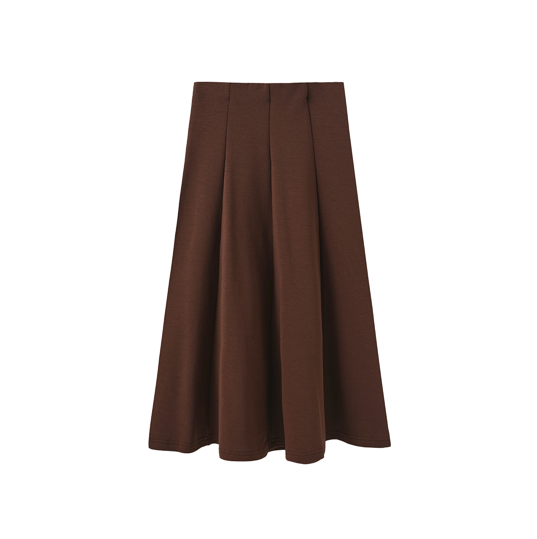 Sweatshirt Paneled Midi Skirt – C-28694
