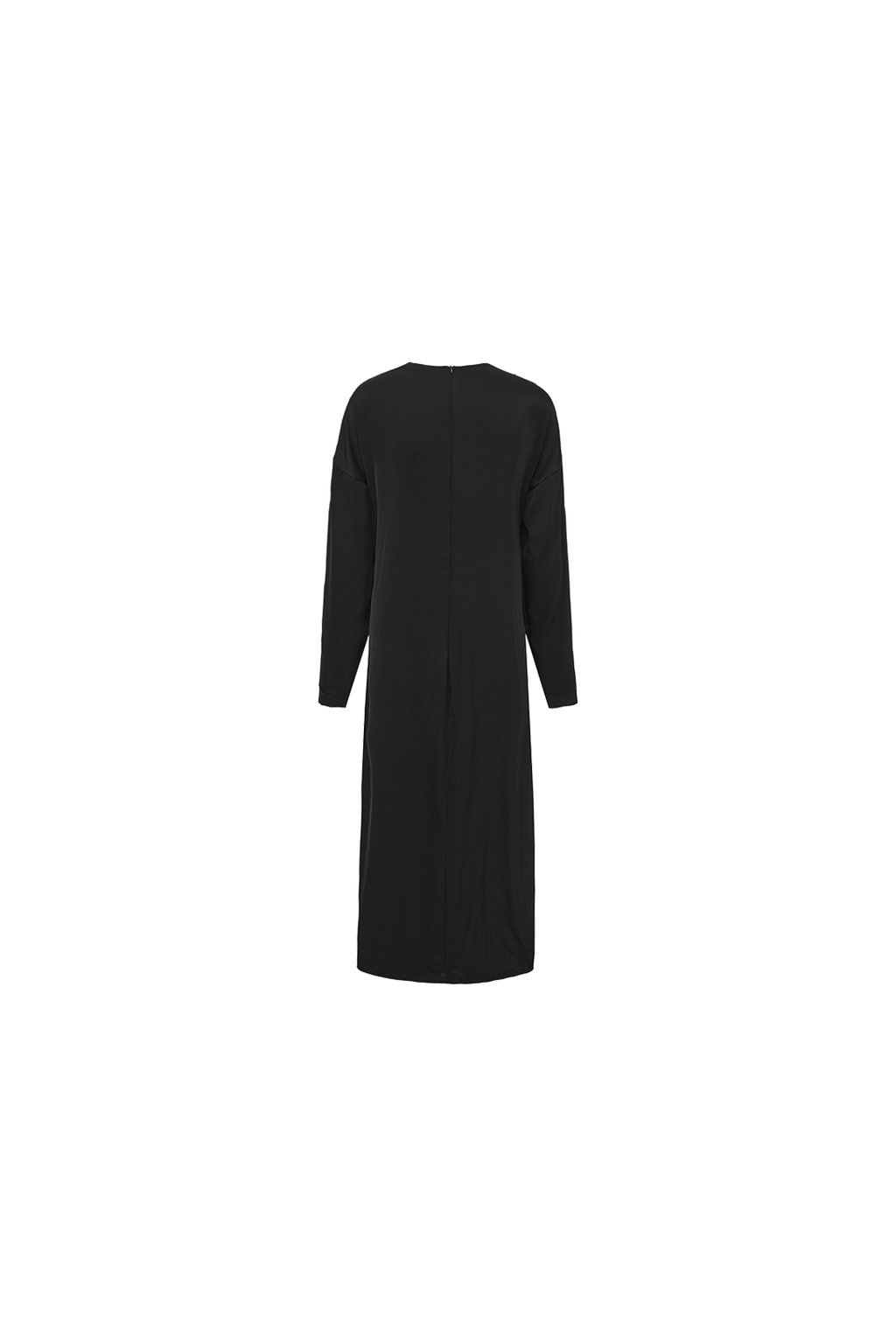 Silk Gathered Dress – W-29601