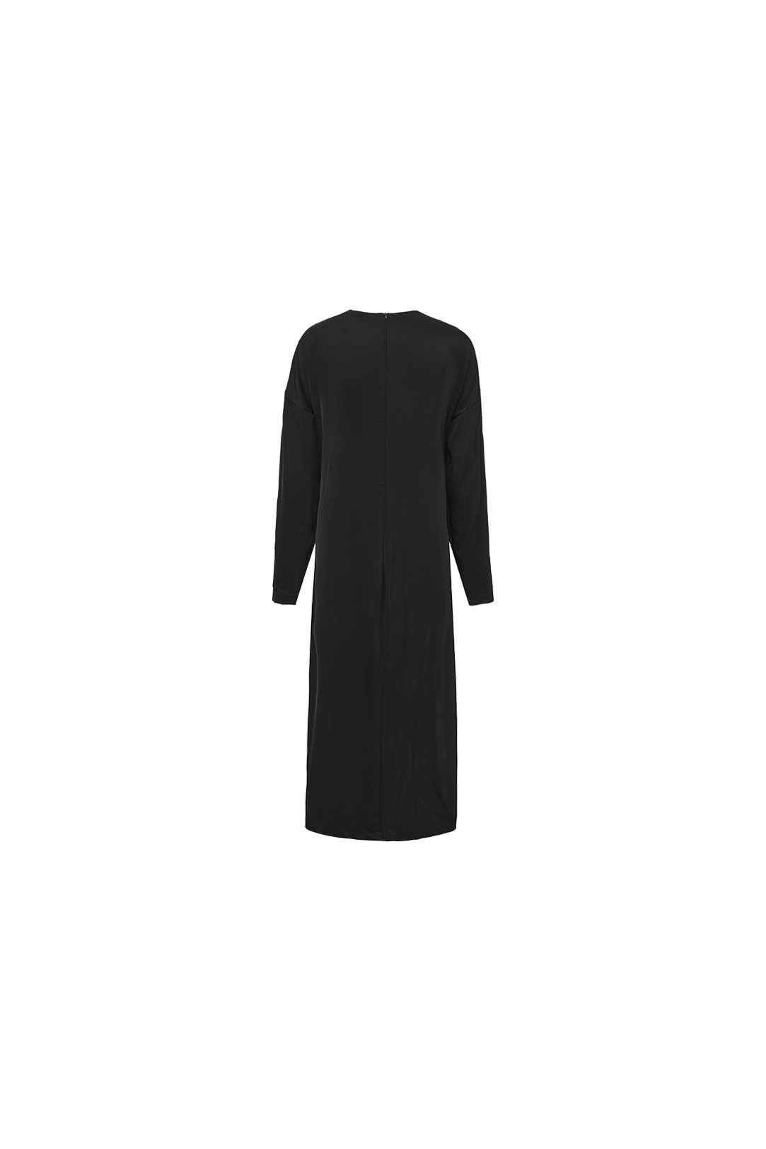 Silk Gathered Dress – W-29601