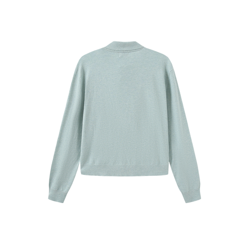 Knit Bow Neck Sweater – C-28607