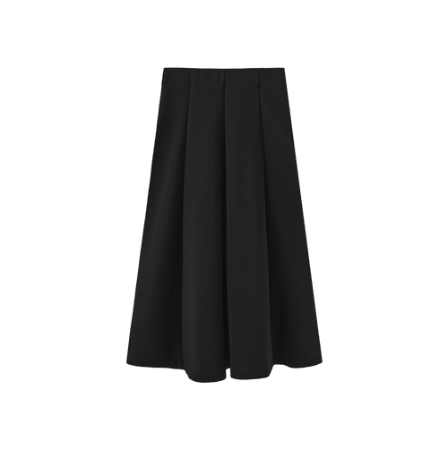 Sweatshirt Paneled Midi Skirt – C-28694