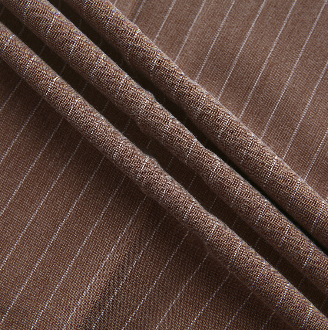 Elastic Waistband Pinstriped Skirt – C-27564