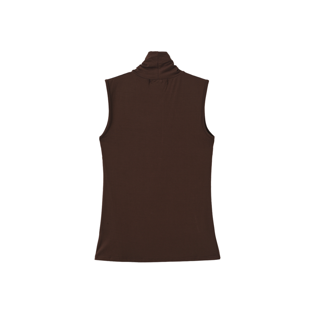 Sleevless Model Turtleneck – W-29096