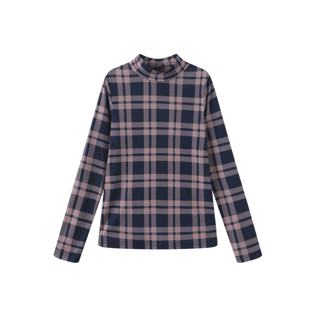 Printed Layering Mock Neck – C-28521