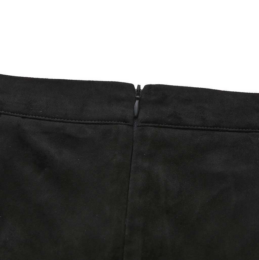 Jake Suede Seam Skirt – W-26912