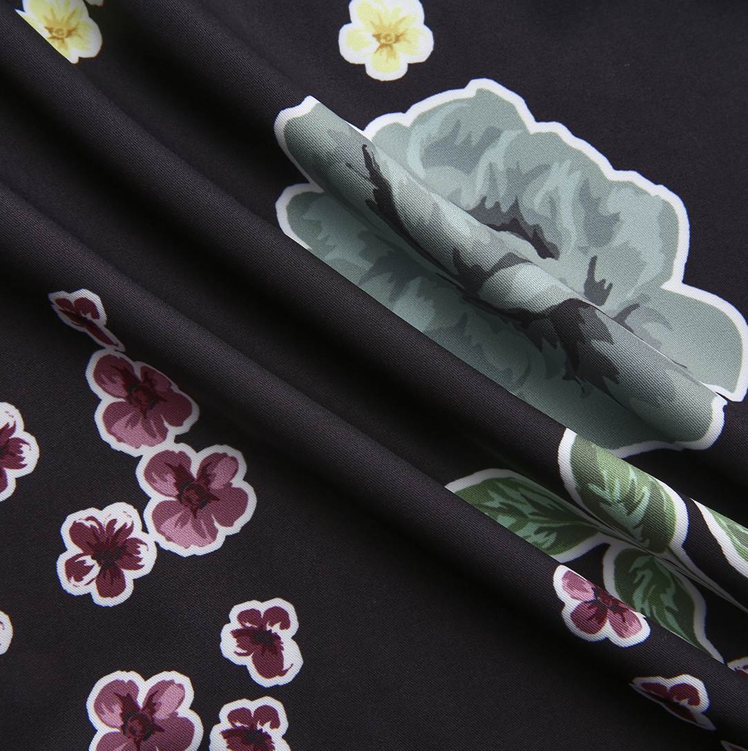 Big Print Flower Skirt – C-23423