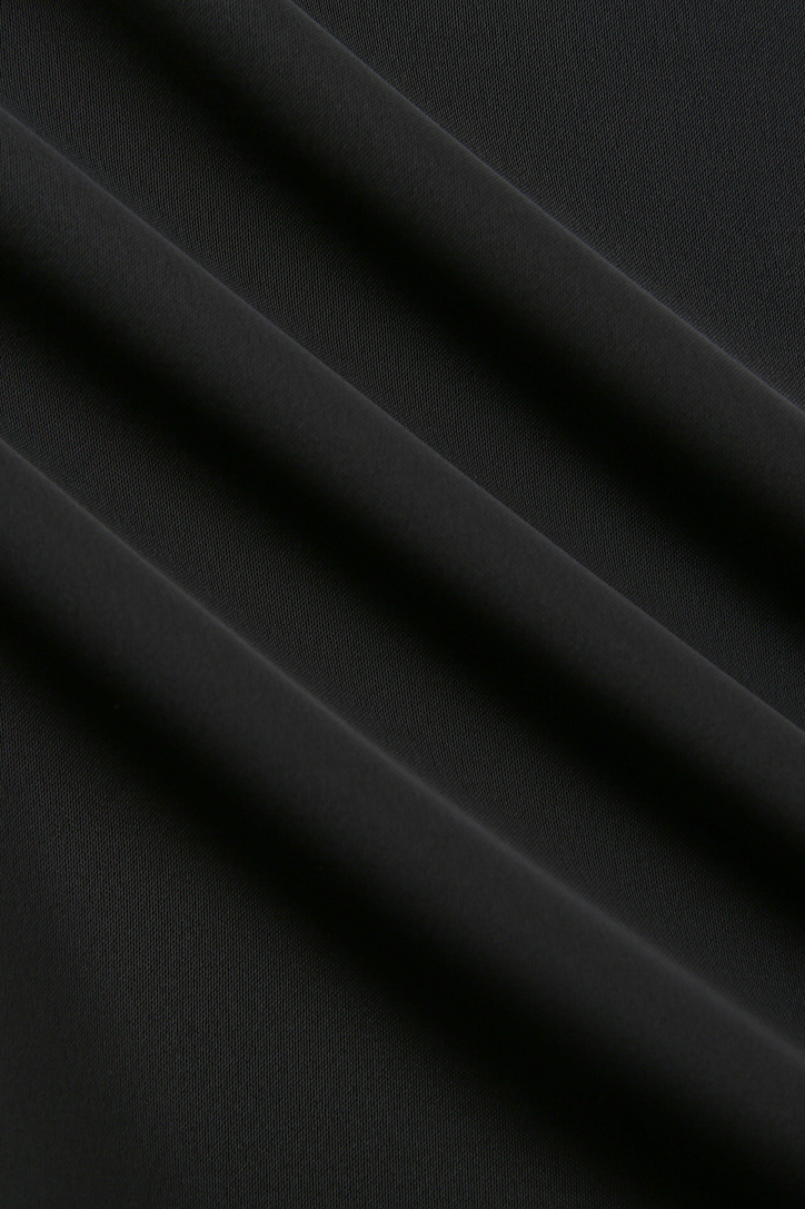 Silk Gathered Dress – W-29601