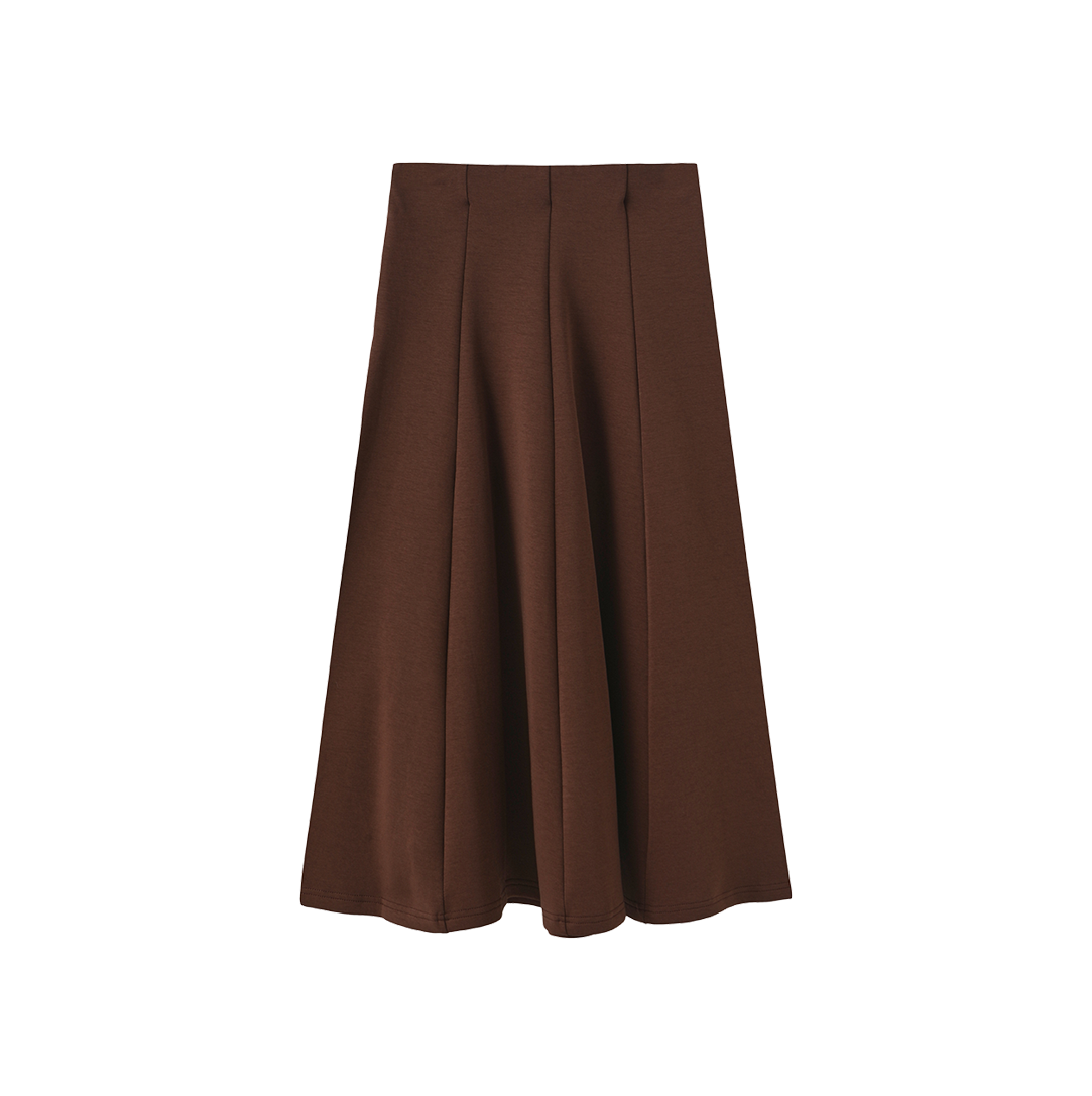 Sweatshirt Paneled Midi Skirt – C-28694