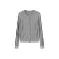 Flat Ribbed Cuff Cardigan – W-28306