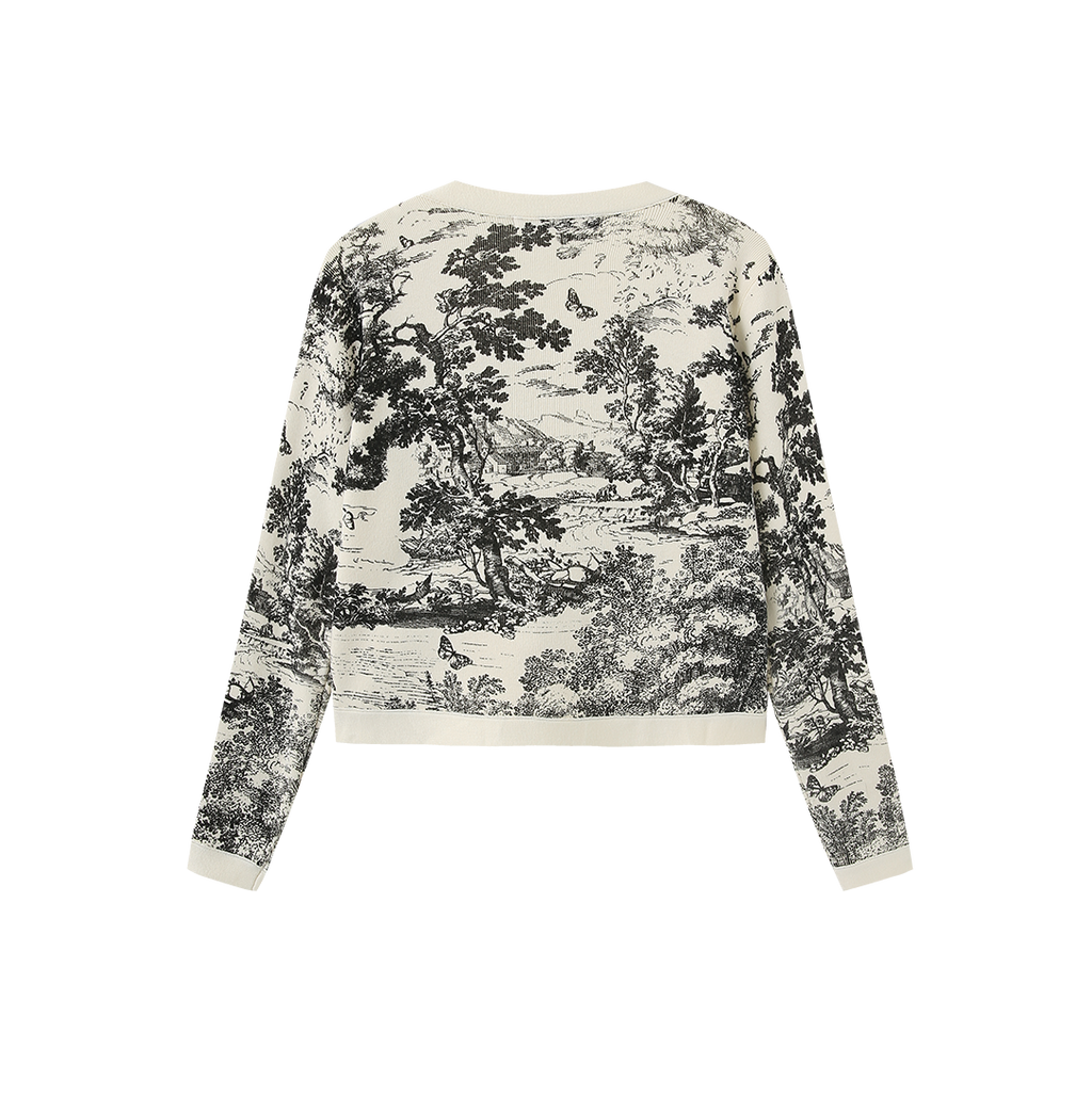 Nome Jungle Print Cardigan – W-28178