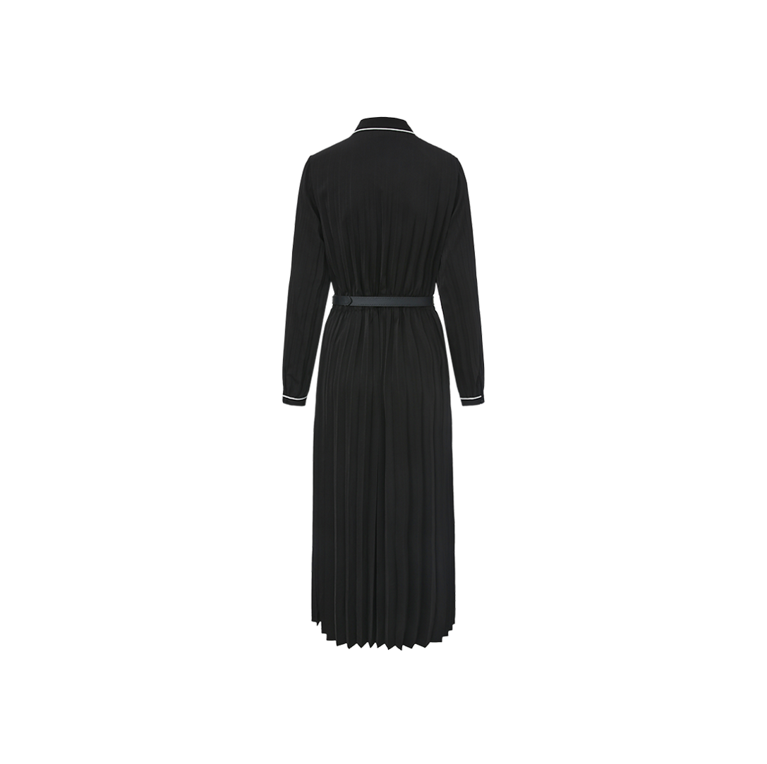 Pleated Belt Dress – W-25563