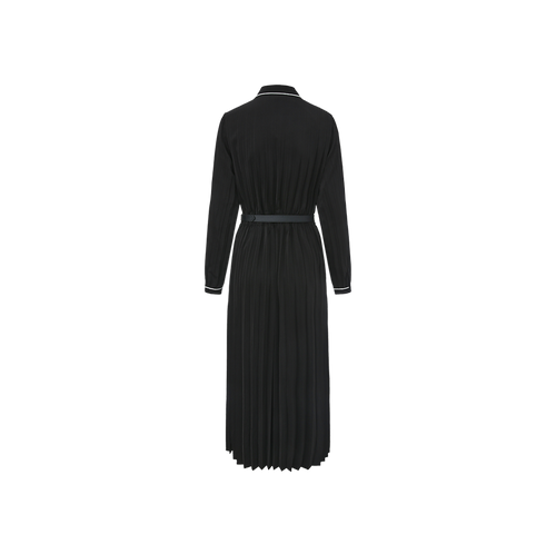 Pleated Belt Dress – W-25563