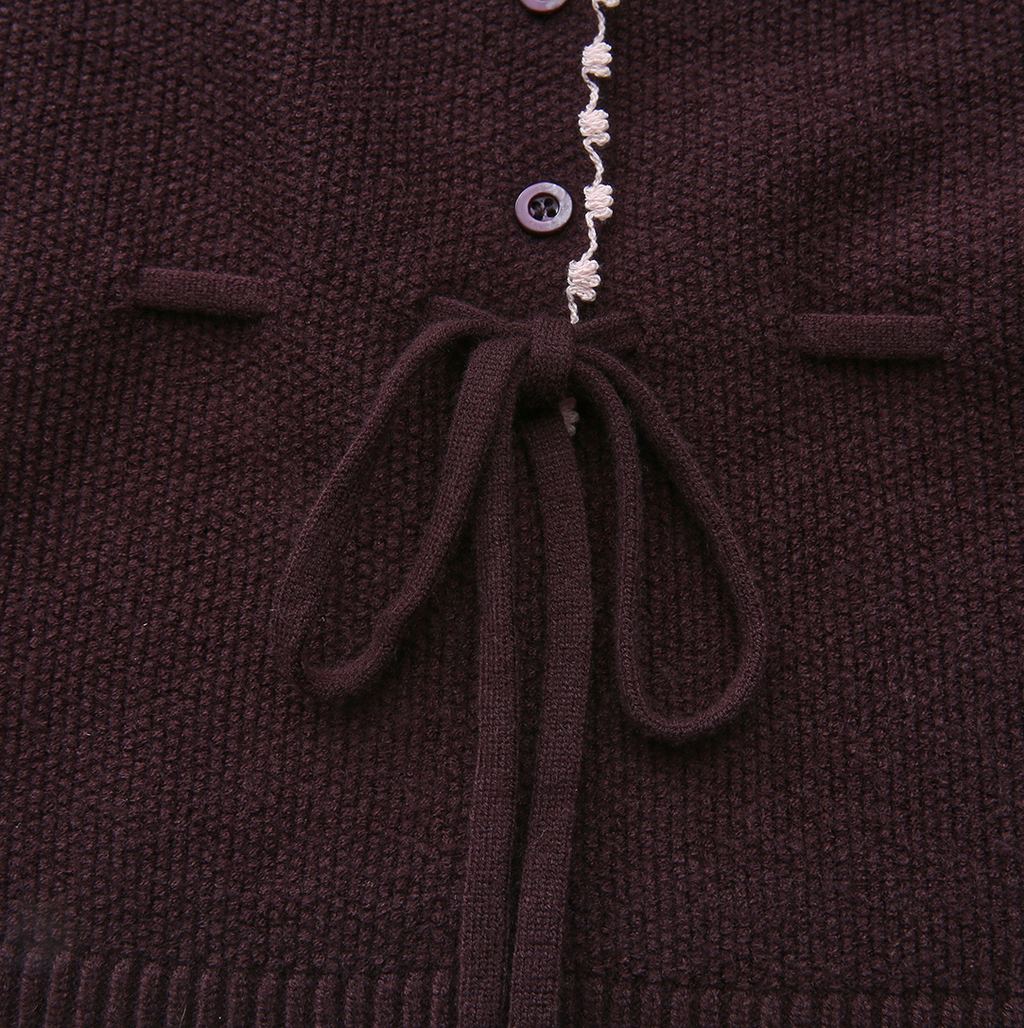 Embroidered Knit Cardigan And Slip Dress – C-28530