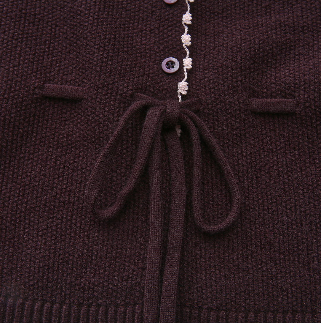 Embroidered Knit Cardigan And Slip Dress – C-28530