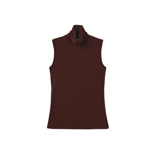 Sleevless Model Turtleneck – W-29096