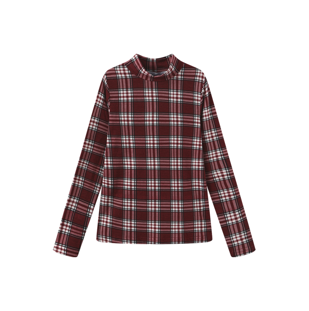 Printed Layering Mock Neck – C-28521