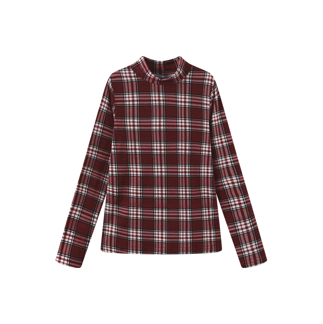 Printed Layering Mock Neck – C-28521