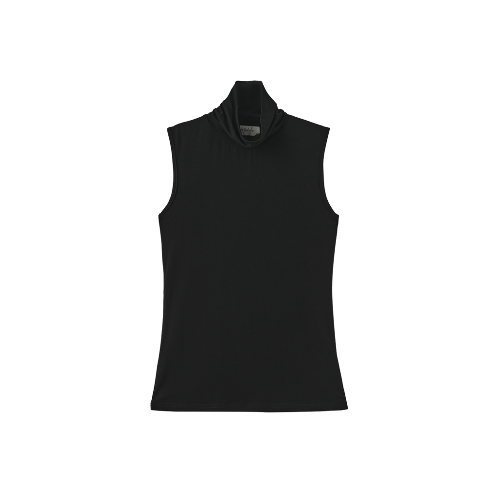 Sleevless Model Turtleneck – W-29096
