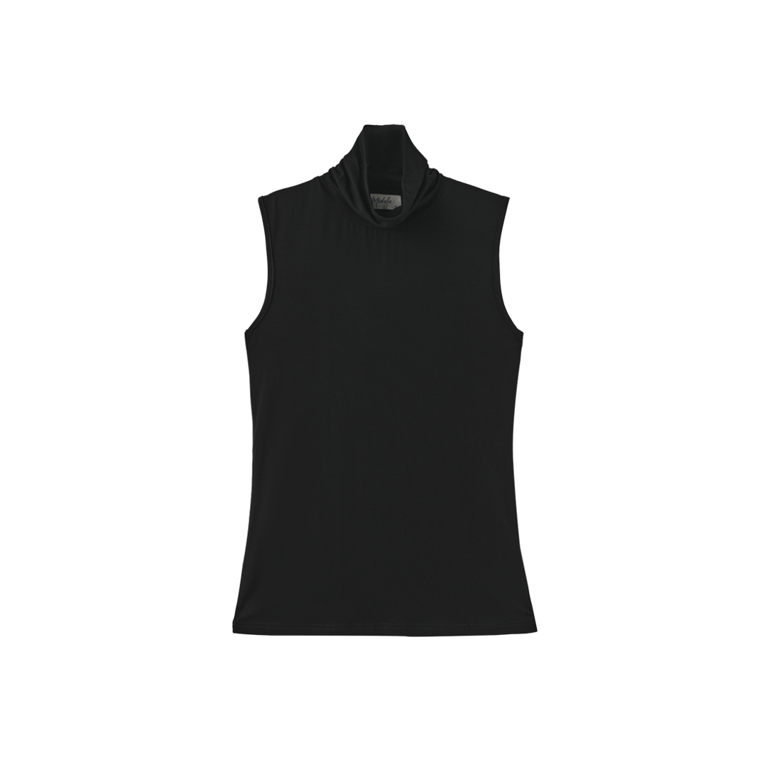 Sleevless Model Turtleneck – W-29096