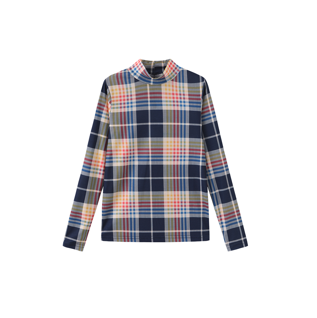 Printed Layering Mock Neck – C-28521