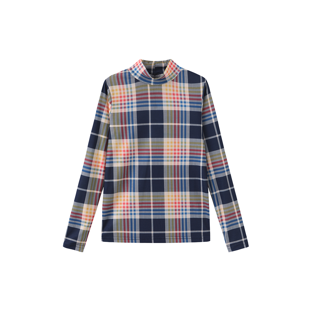 Printed Layering Mock Neck – C-28521