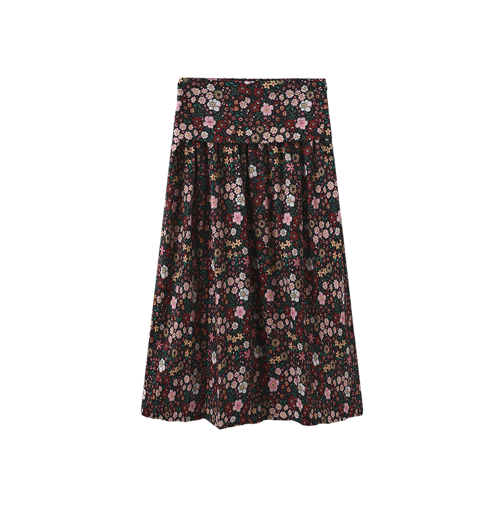Gina Printed Full Skirt – C-28543