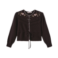 Embroidered Knit Cardigan And Slip Dress – C-28530